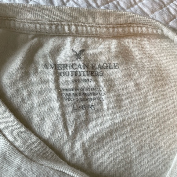 Men’s American Eagle Retro Short Sleeve “Hands off the Wood” Tee - Picture 4 of 5